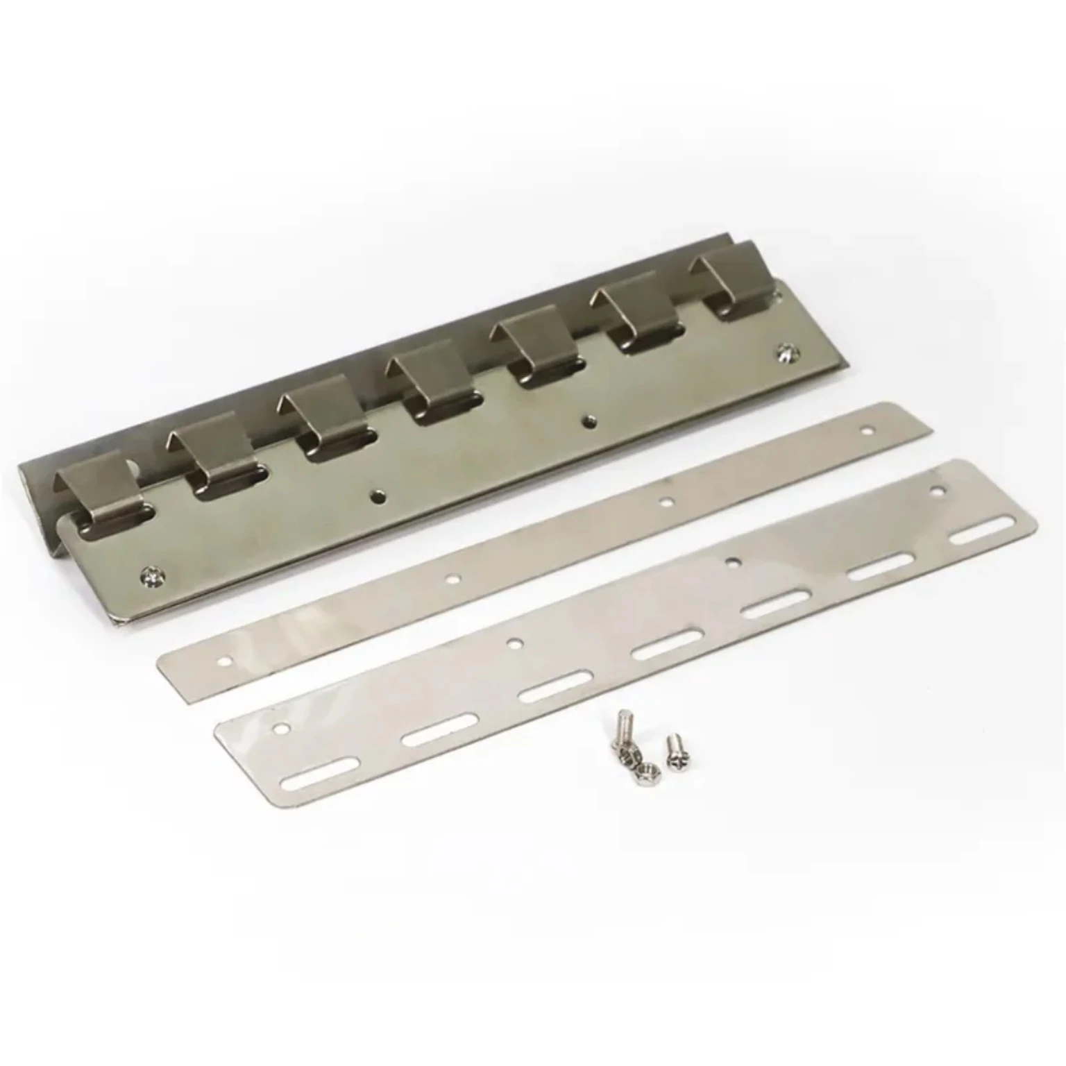 1517 mm PVC strip curtain complete hanging set with rail and hanging plates