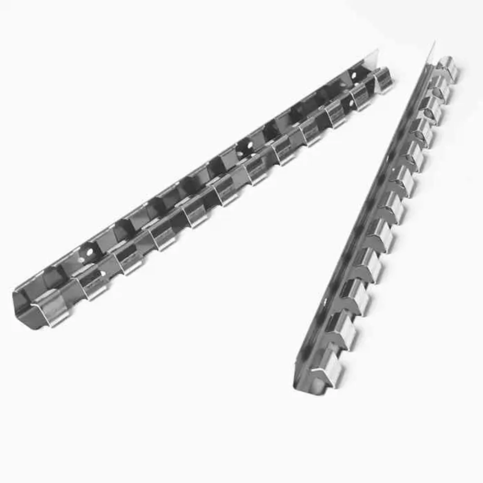 PVC strip curtain hanger rail detail for the 984 mm complete hanging set