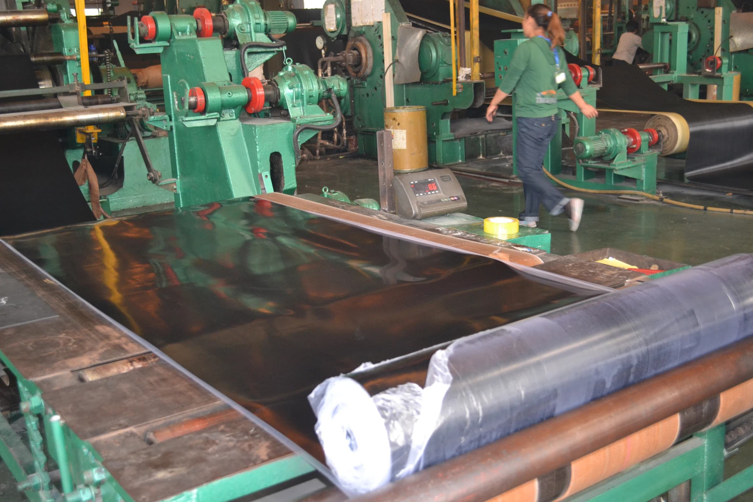 2mm × 1.2m × 10m NBR Rubber Sheet