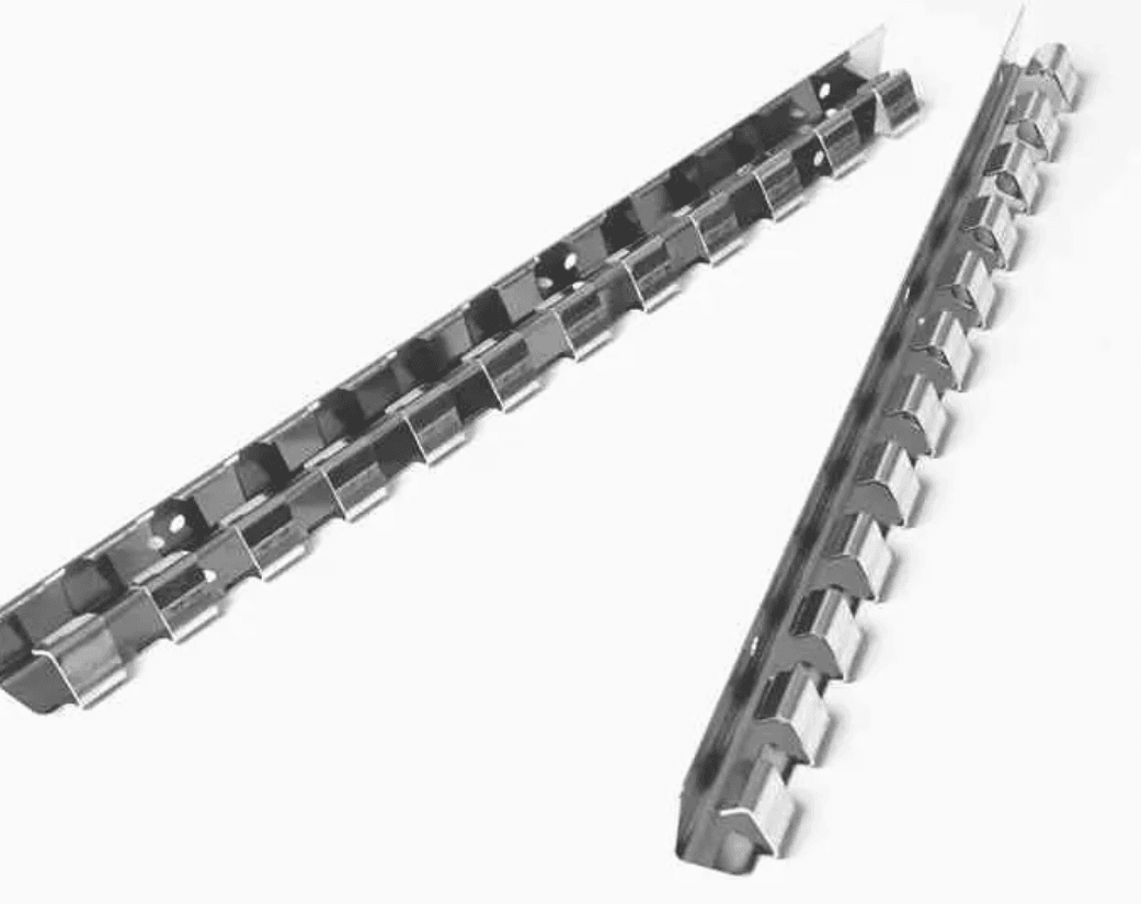 984mm Complete PVC Strip Curtain Hanging Set